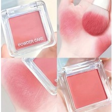 Professional Mini Allık Natural Cute Korean Mini Blush Powder Palette