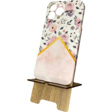 Eredka iPhone 13 Pro Max Uyumlu  Fosforlu Kabartmalı Kılıf