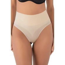 Uniquetrenders Kadın Dikişsiz Alt Karın Toparlayıcı String Külot Korse