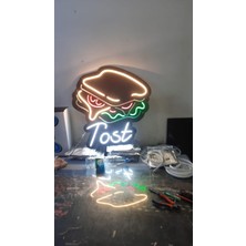 Disa Neon LED Tabela İşletmelere Özel -Tost-