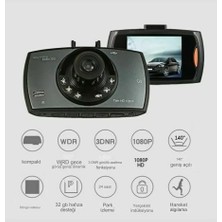 Qasul Geniş Açı, Gece Görüş, Döngü Kayıt ile 1080P Fhd Araba Dvr Pano Kamera Video Kaydedici