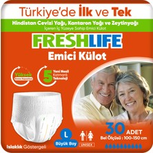 Freshlife Large Emici Külot 30 Adet