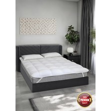 Rovigo Home  4 Köşe Lastikli  % 100 Mikro Pamuklu Kumaş, ,400GR M2 Uyku Pedi,yatak Koruyucu