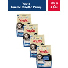 Yayla Gurme Risotto Pirinç 500 gr x 4 Adet