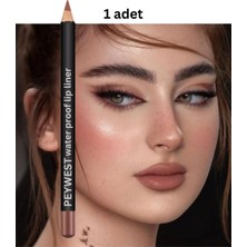 Peywest Trendy Brown Waterproof Lipliner Kahve Dudak Kalemi Extra Dayanıklı