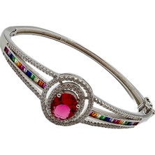 Defne Silver Lüx Mixcolor Bileklik