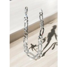 Defne Silver Italyan Figaro Bileklik