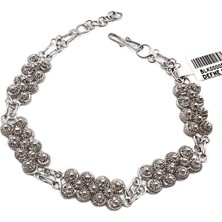 Defne Silver El Yapımı Telkari Bileklik