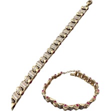 Defne Silver Bety Şerit Bileklik