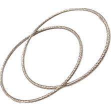 Defne Silver Ikili Bilezik