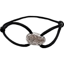 Defne Silver Ipli Yılan Bileklik