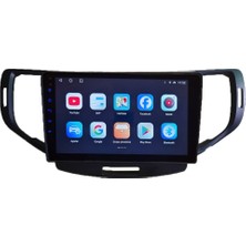 Victor Honda  Accord 2009-2015 Android Sürüm 13 Kablosuz Carplay Navigasyon Multimedya 9 Inç Ekran 1G Ram +16GB Hafıza Çerçeveli ve arka görüş kameralı