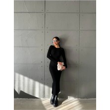Triko Uzun Elbise
