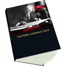 Anime Marketi 2025 Atatürk Ajanda - Yıllık Atatürk Ajandası 17X24CM - Öğretmenler Günü Hediyesi