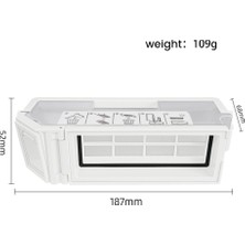 Teedoo Ecovacs Deebot T20 Pro /T20 Max/ T20 Pro Plus/ T20 Max Plus Robot Süpürge Filtreli Çöp Kutusu Için Toz Kutusu (Yurt Dışından)