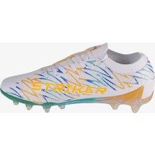Joma Strıker 2402 Erkek Beyaz Krampon (Çim Zemin) STRIKW2402FG