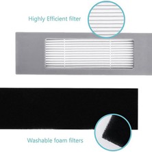 Teedoo Ecovacs Deebot Ozmo 920 950 Yeedi 2 Hibrit Robotlu Süpürge Için Rulo Fırça Hepa Filtre Paspas (Yurt Dışından)