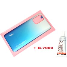 Tkgz Xiaomi Redmi Note 10 (4g) Arka Pil Batarya Kapağı (B-7000) Mavi