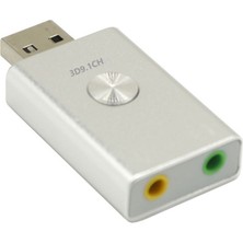 Usb harici ses kartı USB sanal 9.1 kanal usb ses kartı