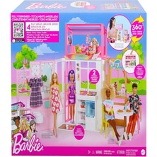 Mattel HCD47 Barbie Nin Taşınabilir Portatif Evi 007653 *2