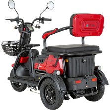 E-Mon Capri Elektrikli 3 Teker Moped