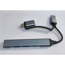 USB 3.0 Type C Otg + USB 3.0 Hub Otg Connect Kit Yk Desıng YK-J577