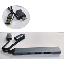 USB 3.0 Type C Otg + USB 3.0 Hub Otg Connect Kit Yk Desıng YK-J577