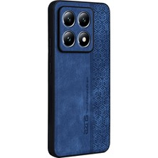 LR Joyful Xiaomi 14T Pro Koruyucu Pu Deri Kaplı Tpu Telefon Kabuğu (Yurt Dışından)