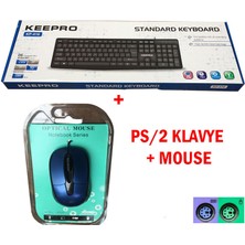 Standart PS-2 Kablolu Klavye +ps/2 kablolu Mouse set