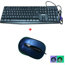 Standart PS-2 Kablolu Klavye +ps/2 kablolu Mouse set