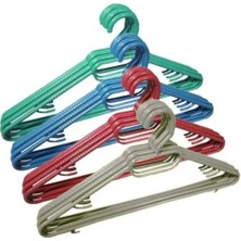 Olgun Home 24 Adet Plastik Elbise Askısı