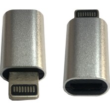 Mikro usb erkek to Lightning erkek çevirici şarj adaptörü