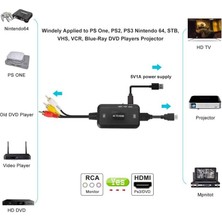 AV RCA to HDMI Dönüştürücü, Kompozit dönüştürücü Adaptör