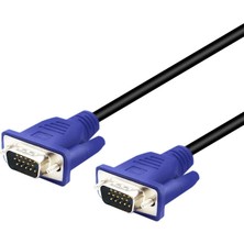 15 Pin VGA Erkek Erkek Görüntü Kablosu 50 cm