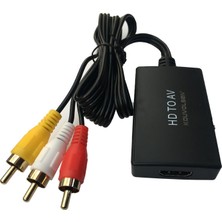 HDMI to AV RCA video Dönüştürücü, Kompozit dönüştürücü Adaptör