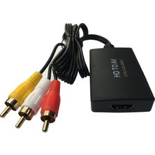 HDMI to AV RCA video Dönüştürücü, Kompozit dönüştürücü Adaptör