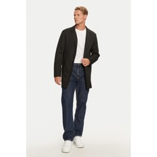 Jack & Jones 12259805 Jjchuck Coat Black Renkli Erkek Kaban L Beden Modern Stil