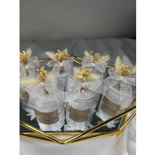 Love Candle Dekor 10 Adet Mum Hediyelik, Nikah Hediyelik, Söz Hediyelik, Kapaklı Kutuda Hediyelik Mum