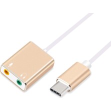 USB Type C  harici ses kartı 7.1 kanal type c ses kartı