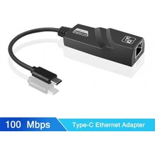 Type c  usb 3.0  ethernet adaptörü 10/100 Mbps