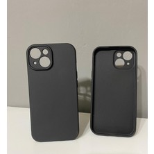 Iphone 15 Uyumlu Rubber Silikon Siyah Kılıf