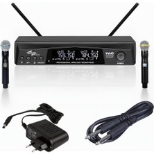 Ssp Profesyonel Audio WM602-33 Çift El Telsiz Mikrofon Sistemi