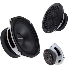 FOR-X XMD-3052 13 CM 5.25 180W 80W RMS BEYAZ MIDRANGE OTO HOPARLÖR