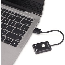 Usb ses kartı USB sanal 9.1 kanal ses kartı mikrofon kulaklık girişli