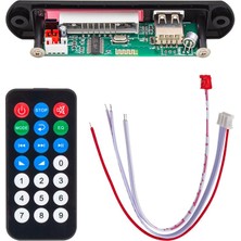 Magıcvoıce M515 Oto Teyp Usb/Sd/Mıc/Bluetooth Kumandalı Mikrofonlu Oto Teyp Çevirici Dijital Player Board (12V-500Ma)