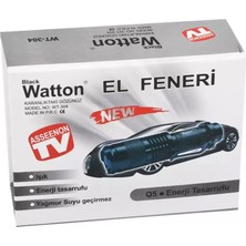 Mini Güçlü Şarjlı Pilli El Feneri  WT-304