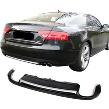 Audi A5 B8 2008 - 2012 S5 Difüzör Plastik Boyasız