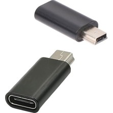 Type c (in) to mini usb (out) çevirici dönüştürücü aparat