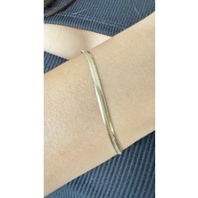 Reyhan Uçar Kuyumculuk 14 Ayar Altın Balıksırtı Bileklik 3.90 GRAM