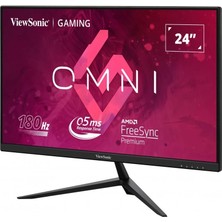 23.8 Vıewsonıc VX2428 IPS 0.5ms 180MHZ 2xhdmı 1xdp Fhd 1920X1080 Hoparlör Çerçevesiz Freesync Gamıng Vesa Siyah